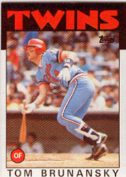 1986 Topps Baseball Cards      565     Tom Brunansky
